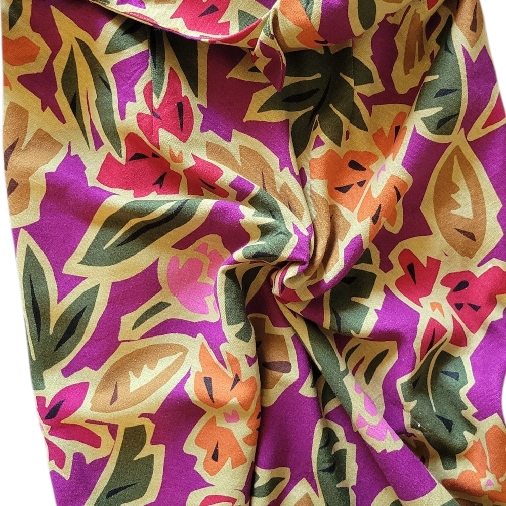 Talbots Floral Sleeveless Dress Size 4 - Picture 5 of 8